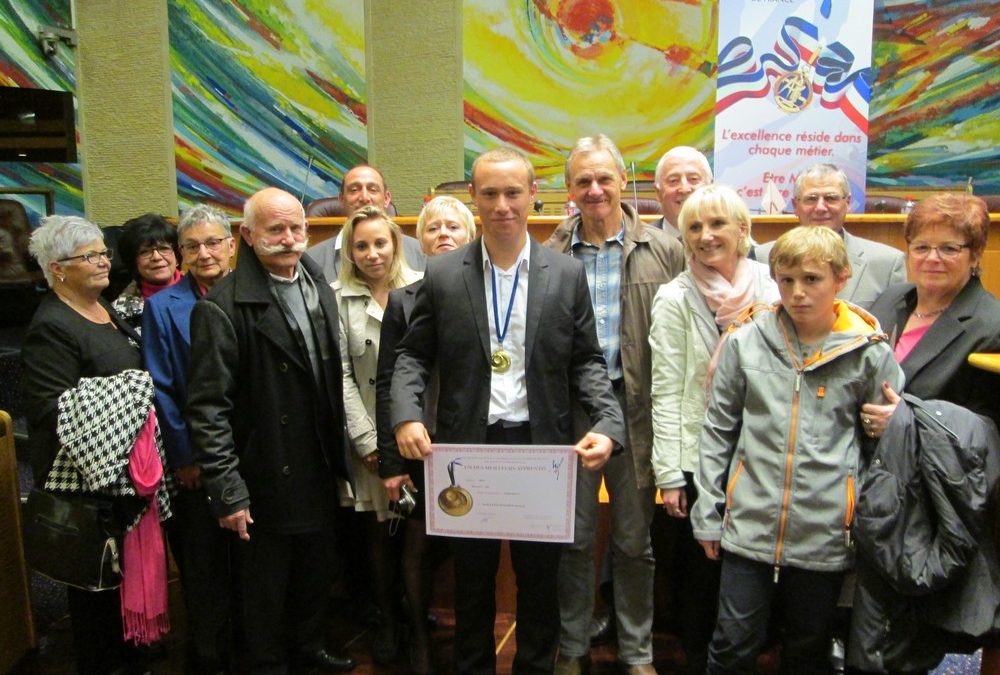 Quentin Wollenschneider, médaille d’or 2014 Meilleur Apprenti de France