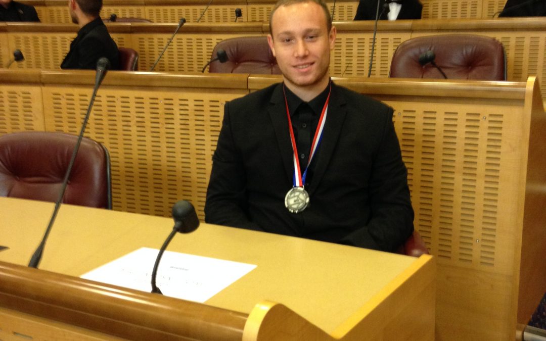 Remise des médailles pour les Olympiades des métiers