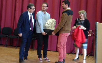 Un cadeau offert au recteur de l’académie Nancy-Metz