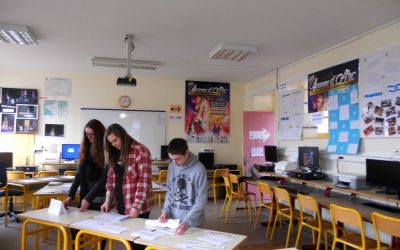 En cheville avec l’association “Voix et Lumière de Jeanne”