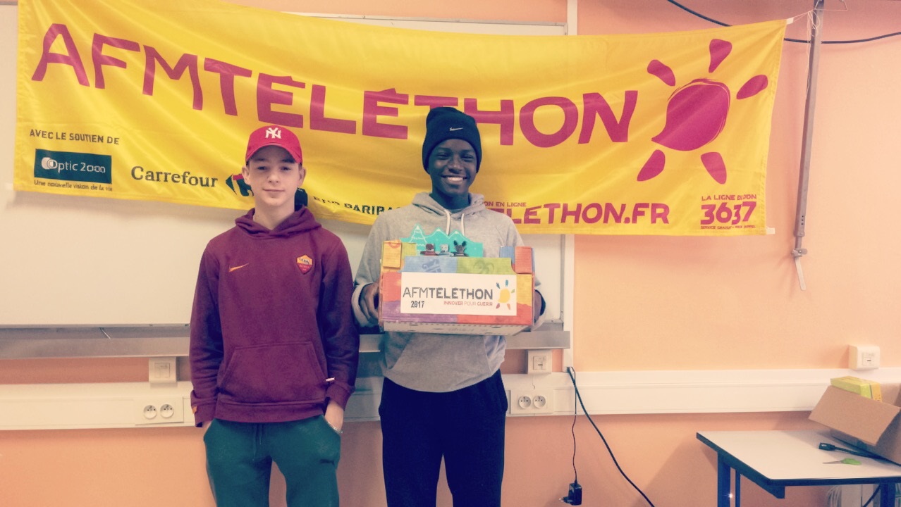 Participation au téléthon 2017