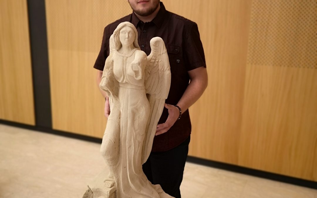 Nicolas BIES, premier prix de sculpture