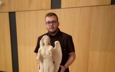 Nicolas BIES, premier prix de sculpture