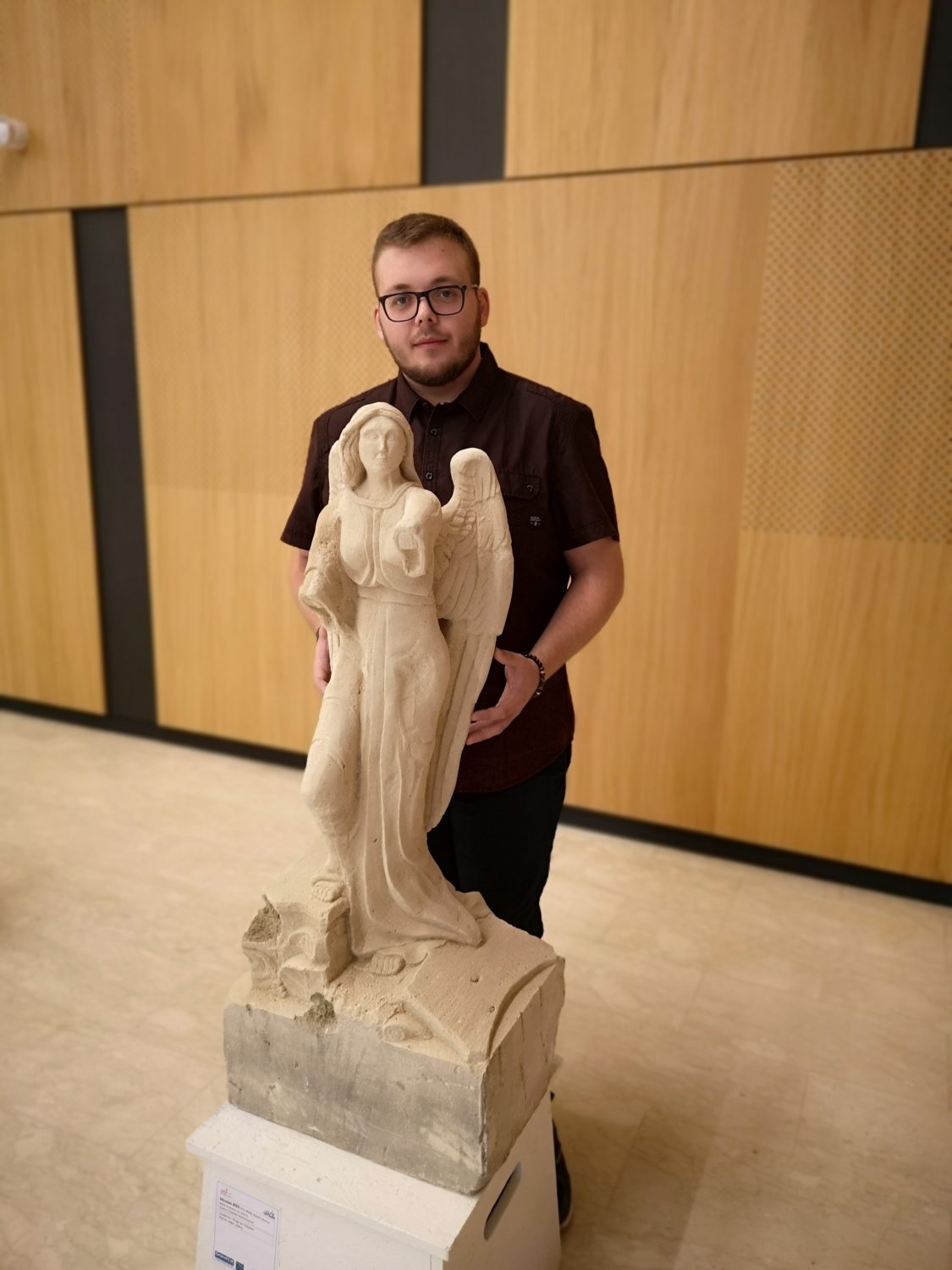 Nicolas BIES, premier prix de sculpture